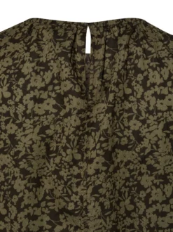 Marc O'Polo Damen Blusentop in khaki braun