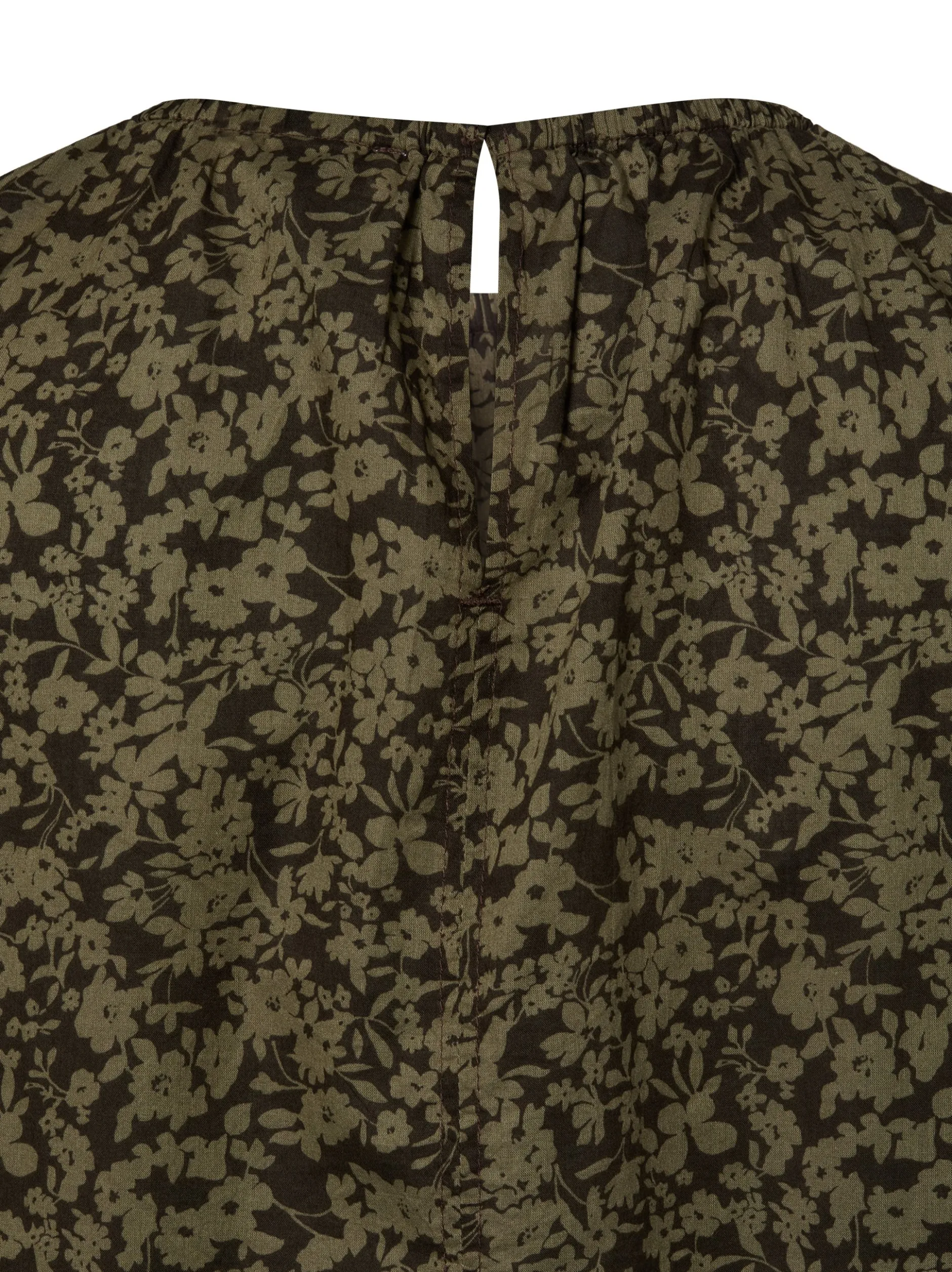 Marc O'Polo Damen Blusentop in khaki braun