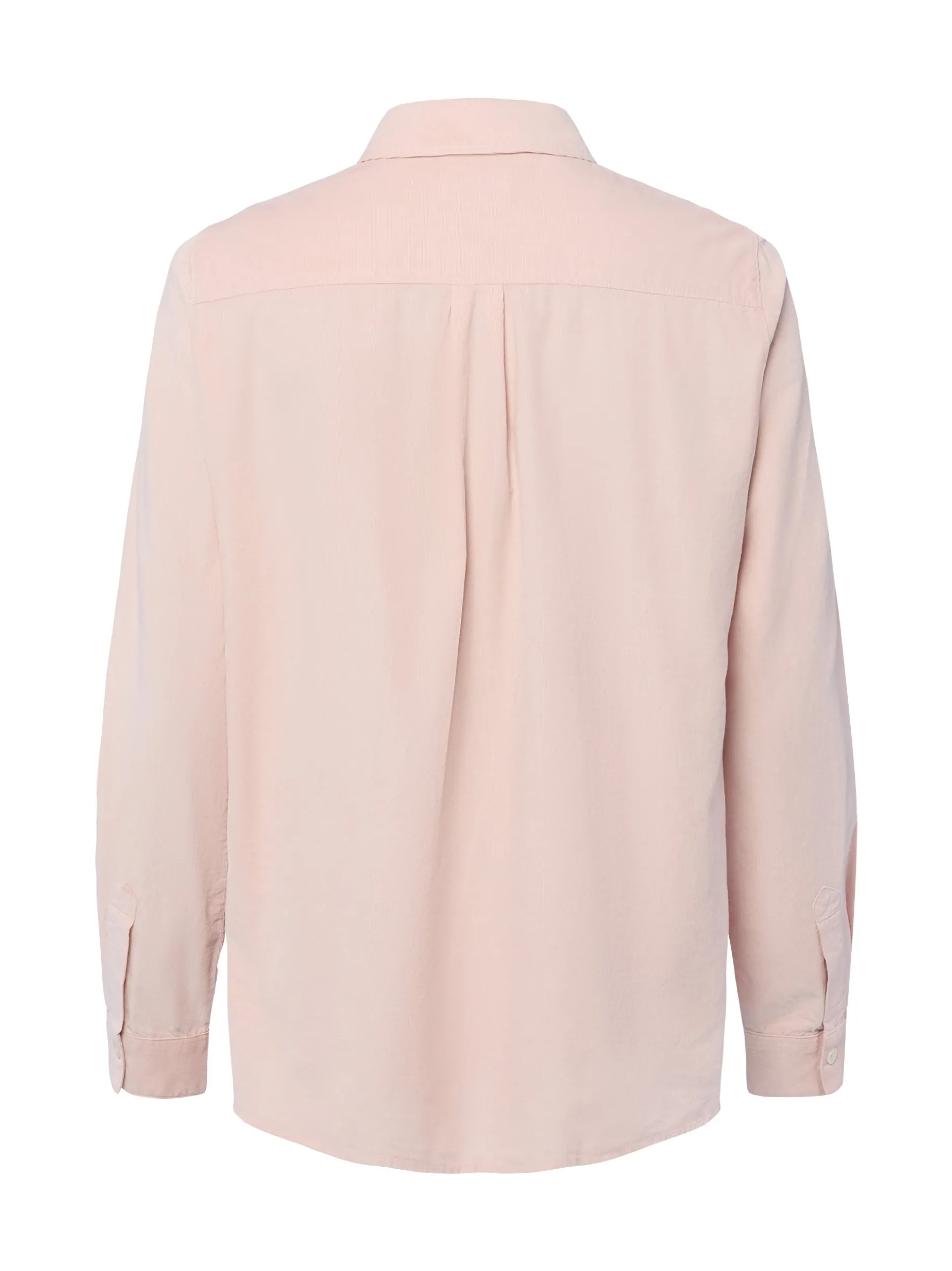 Marc O'Polo Damen Cord-Hemdbluse in rosa