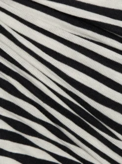Marc O'Polo Damen Langarmshirt in ecru schwarz