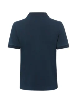 Marc O'Polo Damen Poloshirt in marine - Ärmel: kurzarm