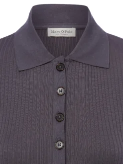 Marc O'Polo Damen Poloshirt in anthrazit
