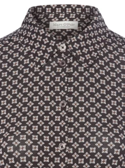 Marc O'Polo Damen Stretchbluse in schoko rosa