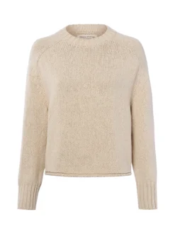 Marc O'Polo Damen Strickpullover in beige