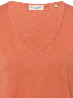 Marc O'Polo Damen T-Shirt in koralle - Ärmel: extra kurz