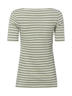 Marc O'Polo Damen T-Shirt in oliv grün - Ärmel: kurzarm