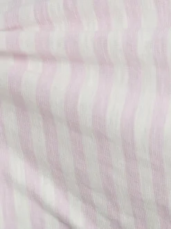 Marc O'Polo Damen T-Shirt in rosa weiß - Ärmel: kurzarm