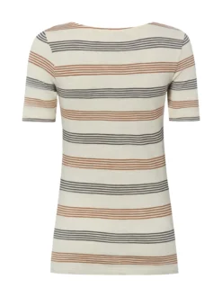 Marc O'Polo Damen T-Shirt in sand mehrfarbig