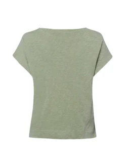 Marc O'Polo Damen T-Shirt in schilf - Ausschnitt: U-Boot