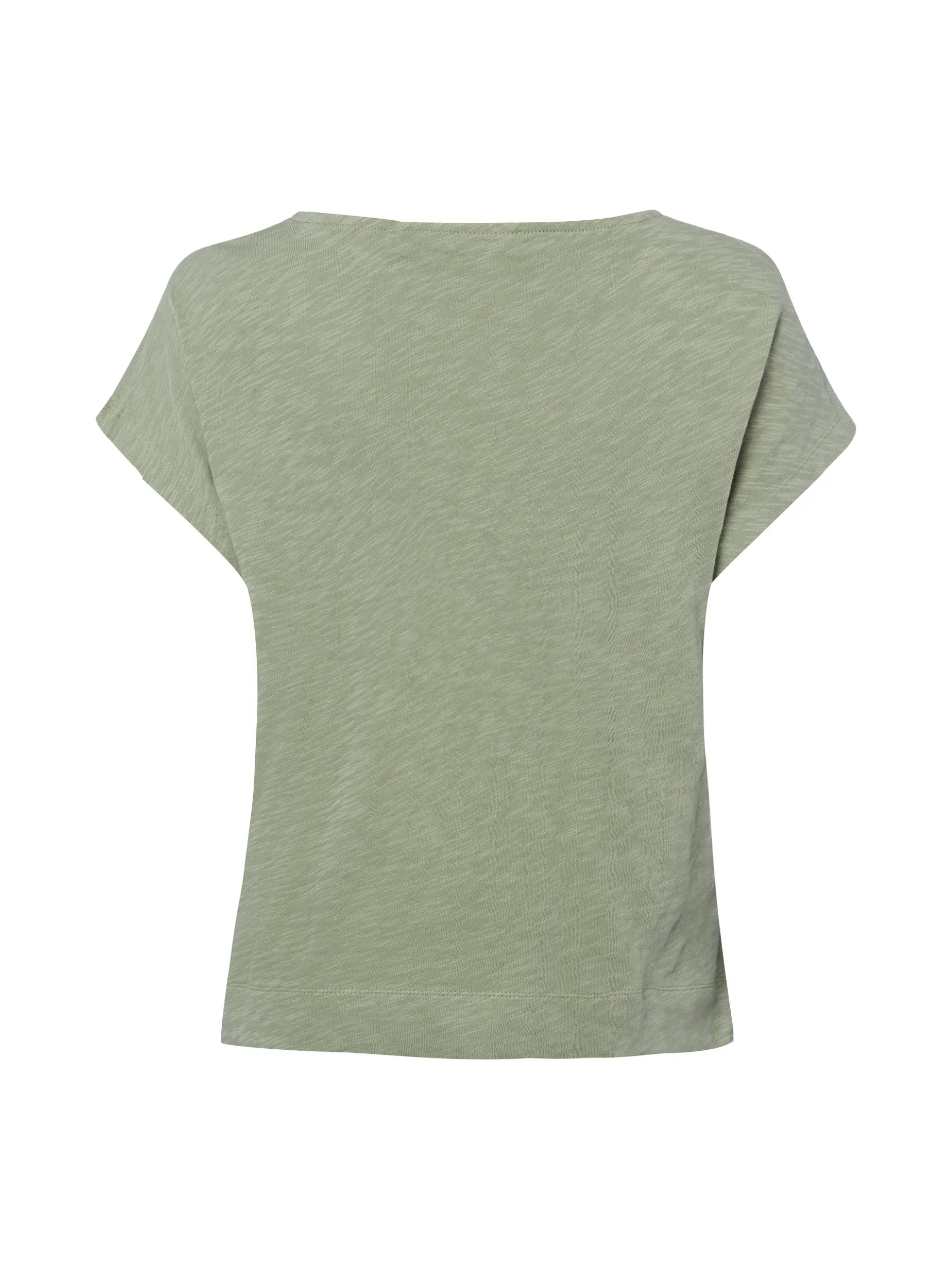 Marc O'Polo Damen T-Shirt in schilf - Ausschnitt: U-Boot