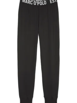 Marc O'Polo Herren Jogginghose - Mix & Match Cotton in schwarz