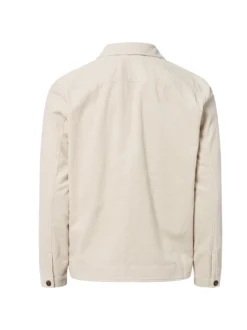 Marc O'Polo Herren Overshirt in kitt - Ausschnitt: Kent