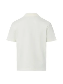 Marc O'Polo Herren Poloshirt in ecru - Ärmel: kurzarm