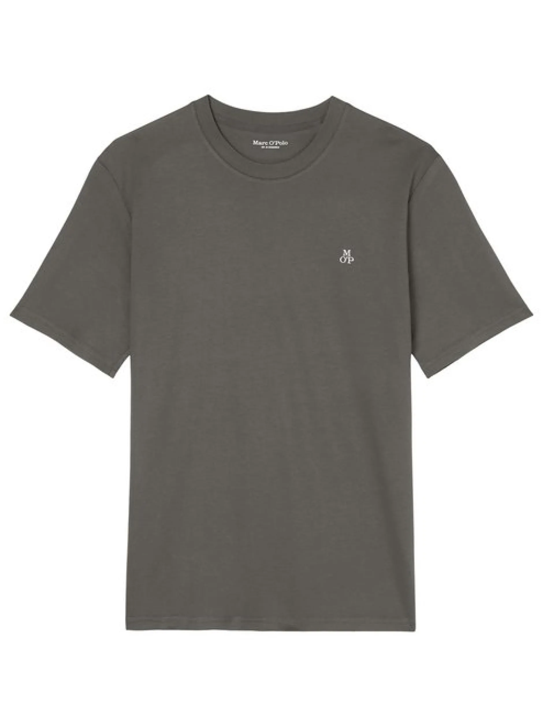 Marc O'Polo Herren T-Shirt 1er Pack in grau