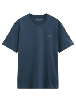 Marc O'Polo Herren T-Shirt 1er Pack in grau