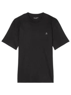 Marc O'Polo Herren T-Shirts im 2er-Pack in schwarz