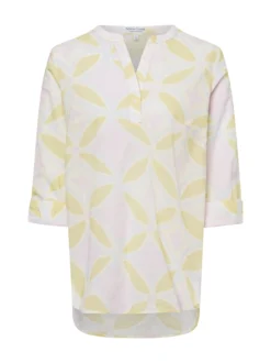 Marie Lund Damen Bluse in vanille mehrfarbig