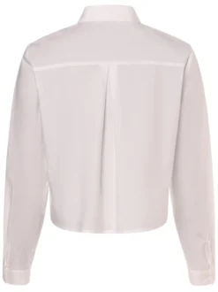 Marie Lund Damen Bluse in weiß - Ärmel: langarm
