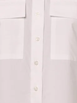 Marie Lund Damen Bluse in weiß - Ärmel: langarm