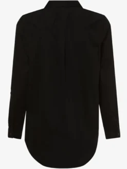 Marie Lund Damen Blusenshirt in schwarz - Ärmel: langarm