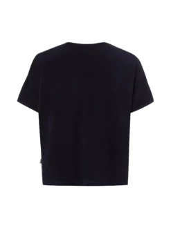 Marie Lund Damen Frottee-Shirt in marine