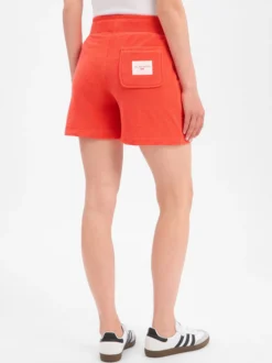 Marie Lund Damen Frottee-Shorts in rot