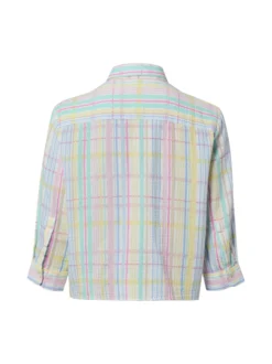 Marie Lund Damen Hemdbluse in mehrfarbig