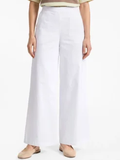 Marie Lund Damen Hose in weiß - Länge: lang