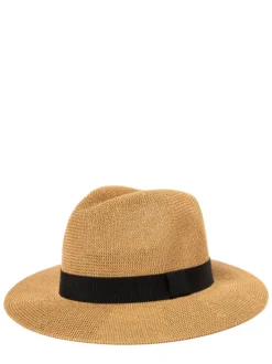 Marie Lund Damen Hut in camel