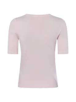Marie Lund Damen Kurzarm-Pullover in rosa