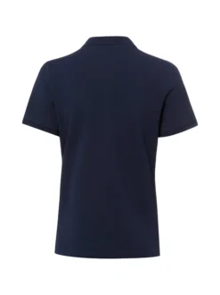 Marie Lund Damen Poloshirt in marine - Ärmel: kurzarm