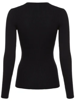 Marie Lund Damen Pullover in marine - Ärmel: langarm