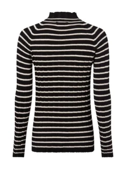 Marie Lund Damen Pullover in schwarz kitt