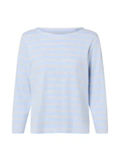 Marie Lund Damen Shirt in hellblau hellgrau