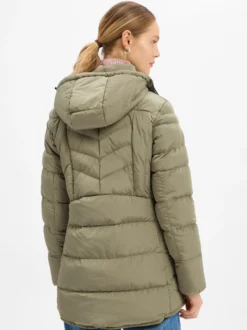 Marie Lund Damen Steppjacke in lind