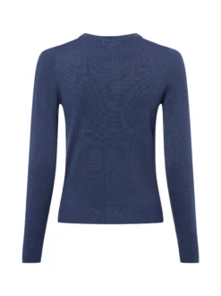 Marie Lund Damen Strickjacke in indigo - Ärmel: langarm