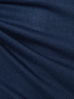 Marie Lund Damen Strickjacke in indigo - Ärmel: langarm