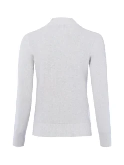 Marie Lund Damen Strickjacke in hellgrau
