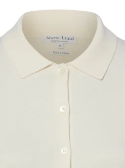 Marie Lund Damen Strickjacke in ecru - Ärmel: langarm