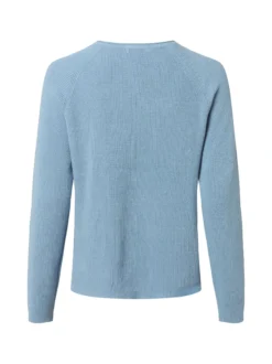 Marie Lund Damen Strickpullover in hellblau
