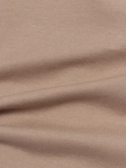 Marie Lund Damen Tanktop in taupe - Ausschnitt: Rundhals