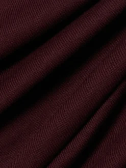 Marie Lund Damen Top in bordeaux - Ausschnitt: Rundhals