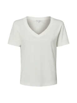 Marie Lund Damen T-Shirt in ecru - Ärmel: kurzarm