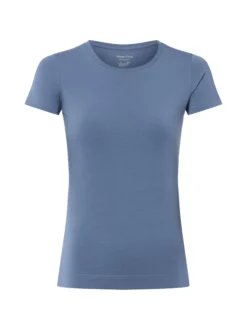 Marie Lund Damen T-Shirt in hellblau - Ärmel: extra kurz