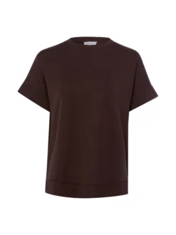 Marie Lund Damen T-Shirt in schoko - Ärmel: kurzarm