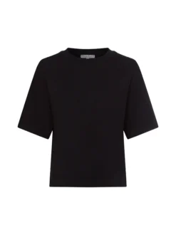 Marie Lund Damen T-Shirt in schwarz - Ärmel: Halbarm