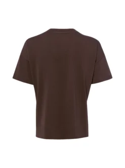 Marie Lund Damen T-Shirt in schoko - Ärmel: kurzarm