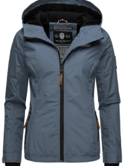 Marikoo Damen Übergangsjacke - Brombeere in blau