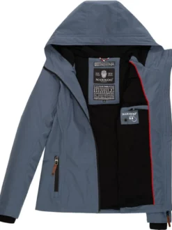Marikoo Damen Übergangsjacke - Brombeere in blau