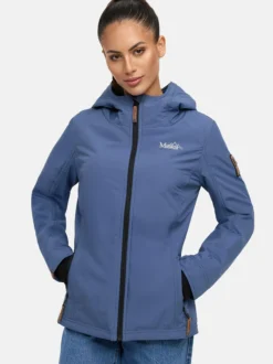 Marikoo Damen Übergangsjacke - Brombeere in blau